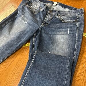 Silver Lola Jeans